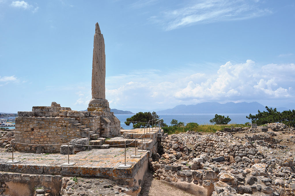 Ο Ναός του Απόλλωνα στην Αίγινα | Temple of Apollo (Kolona) in Aegina town