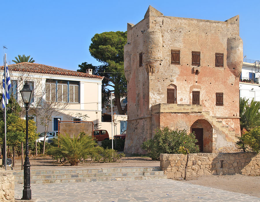 Ο Πύργος Μαρκέλλου - Τουριστικό Αξιοθέατο στην Αίγινα | AeginaPages